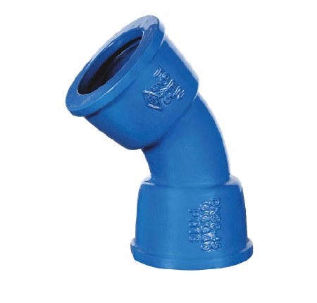 Çift Soketli Dirsek 45 MMK-45°